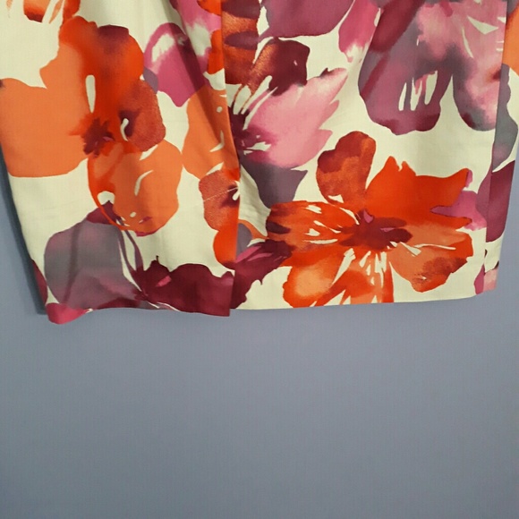 Ann Taylor Loft Women's Size 12 Floral Skirt - Picture 2 of 8